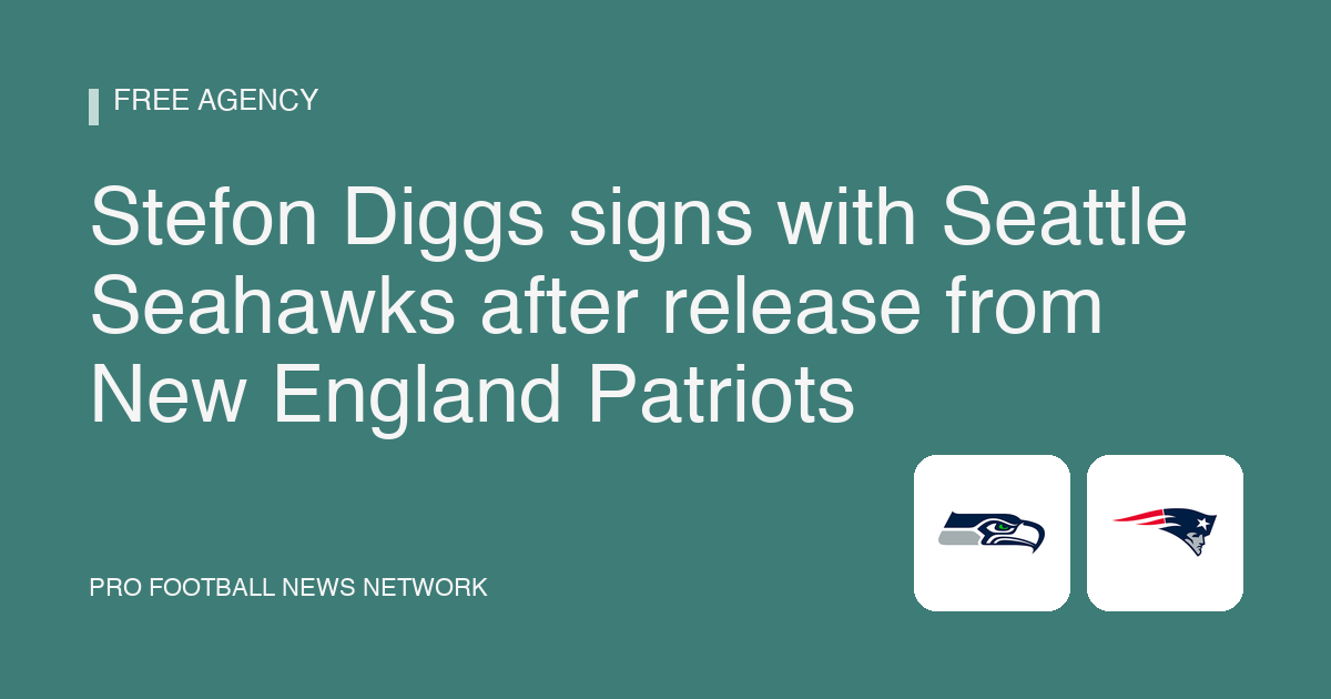 Stefon Diggs signs with Seattle Seahawks after release from New England Patriots